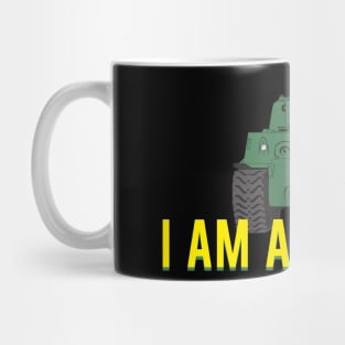 I am a tanker M4 Sherman Mug